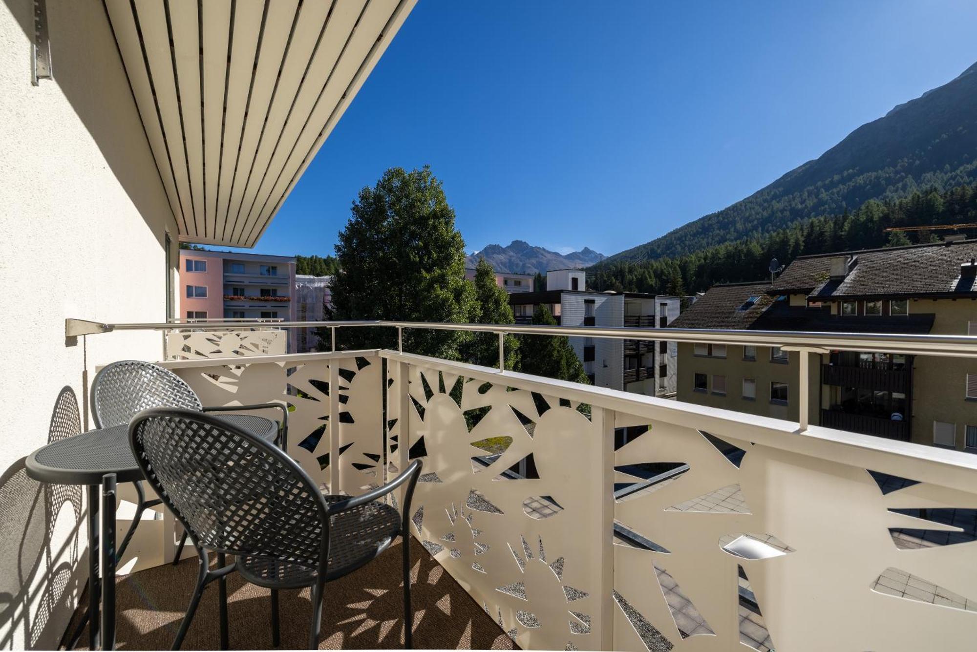 Hotel Sonne St. Moritz 3* Superior Eksteriør bilde